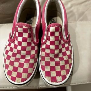 GIRL - VANS SLIP-ON CHECKERBOARD SHOE